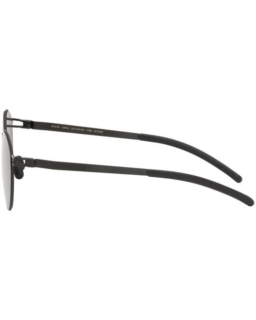 Mykita Black Carlo Sunglasses for men