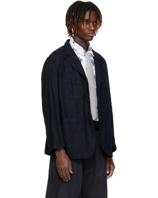 メンズ Engineered Garments ネイビー Bedford テーラードジャケット Blue