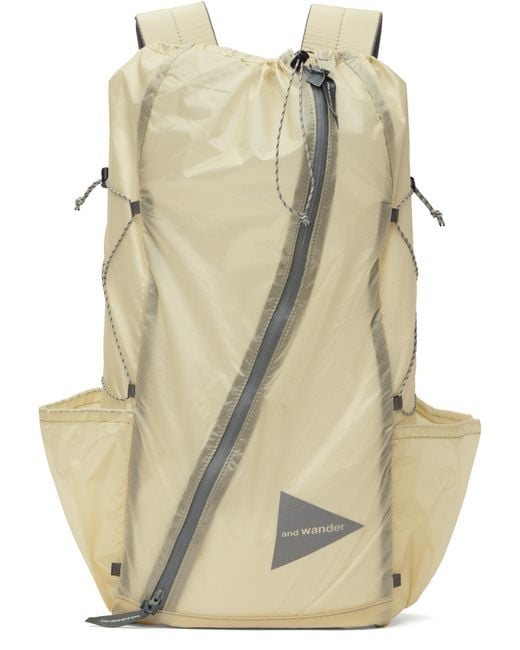 And Wander Natural Sil Daypack Backpack for men