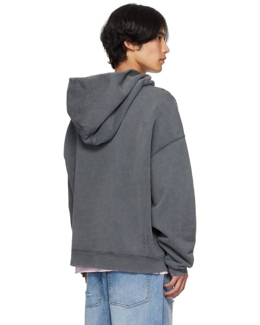 Pull À Capuche Blasted Ekcess Gris Ksubi pour homme en coloris Blue