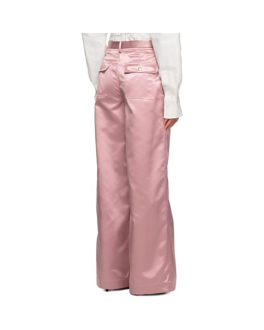 Staud Pink Shay Trousers