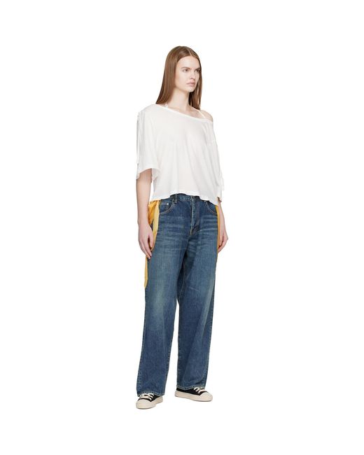 Undercover White Strap T-Shirt