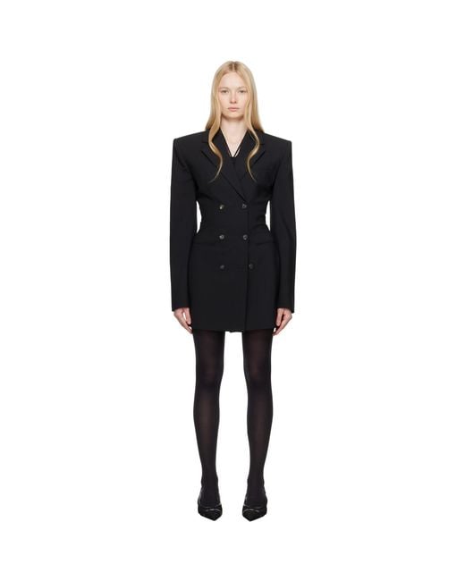 Nensi Dojaka Black Kaia Minidress