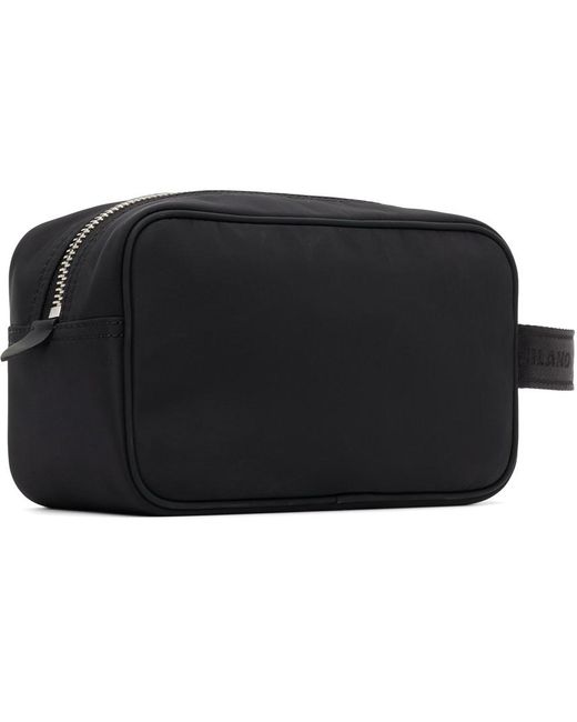 Moschino Black Toiletry Pouch for men