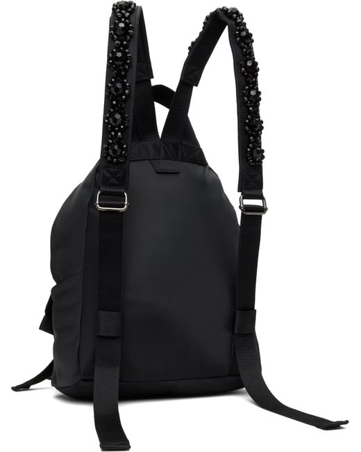 Sac À Dos Utilitaire Noir À Perles Artificielles Et À Boucles Simone Rocha pour homme en coloris Black