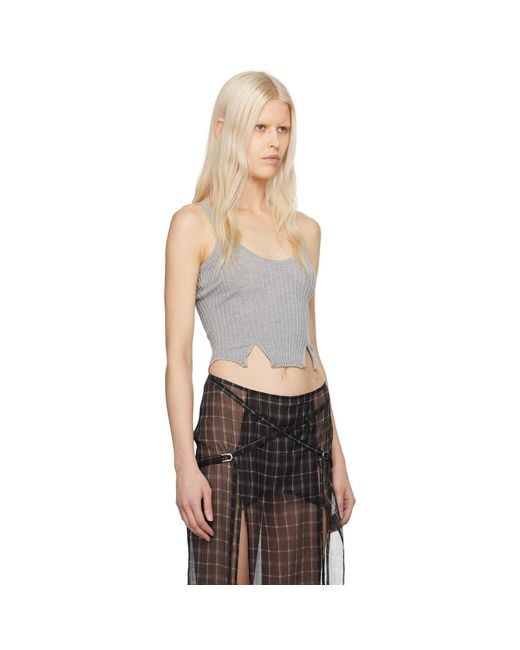 KNWLS Black Stray Tank Top