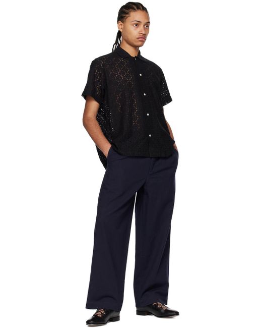 Bode Off-White Tile Shirt