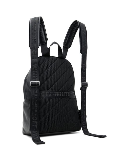 Off-White c/o Virgil Abloh Black Heritage Backpack for men