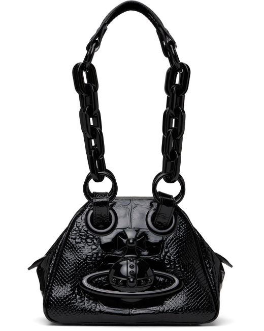 Vivienne Westwood Archive Chain Bag in Black | Lyst