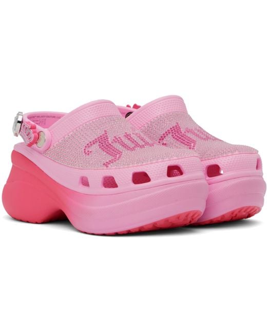 CROCSTM Black Juicy Couture Edition Bae Clogs