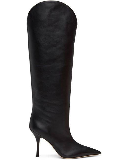 Paris Texas Nadia Tall Boots in Black | Lyst