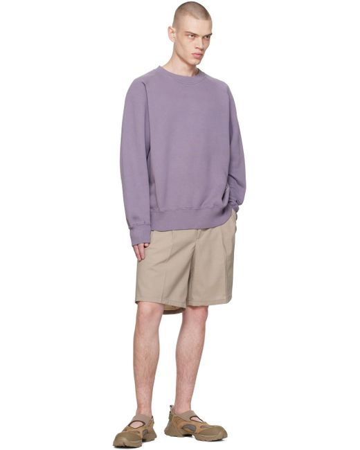 Norse Projects Purple Marten Sweatshirt for men