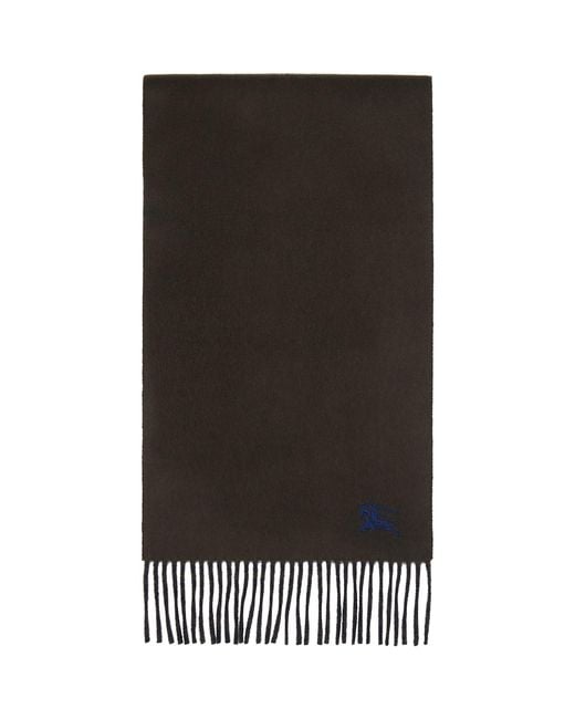 Burberry Black Reversible Cashmere Scarf