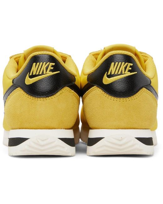 cortez shoes yellow