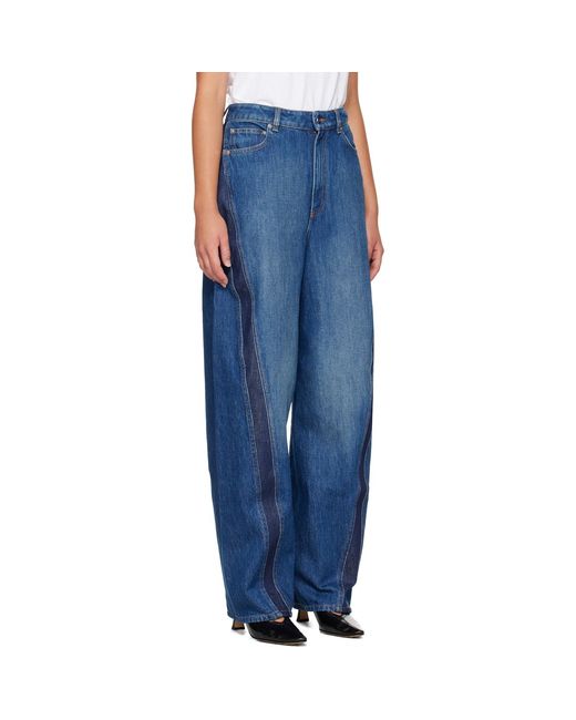 Givenchy Blue Cocoon Jeans