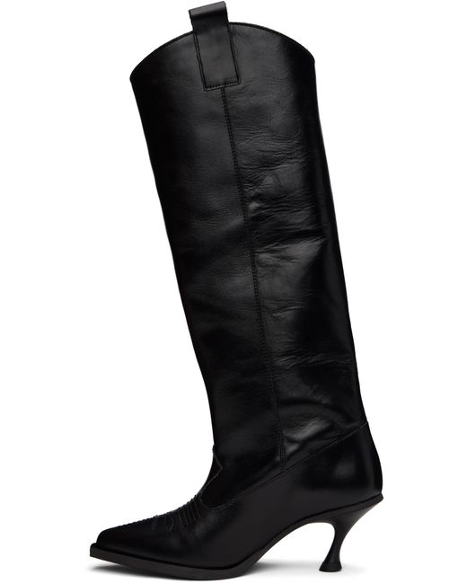 VAQUERA ブラック Kitten Cowgirl ブーツ Black