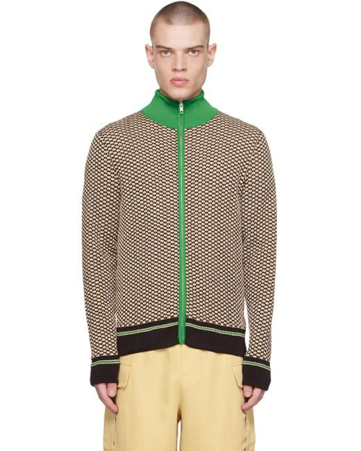 Wales Bonner Green Orchestre Sweater for men