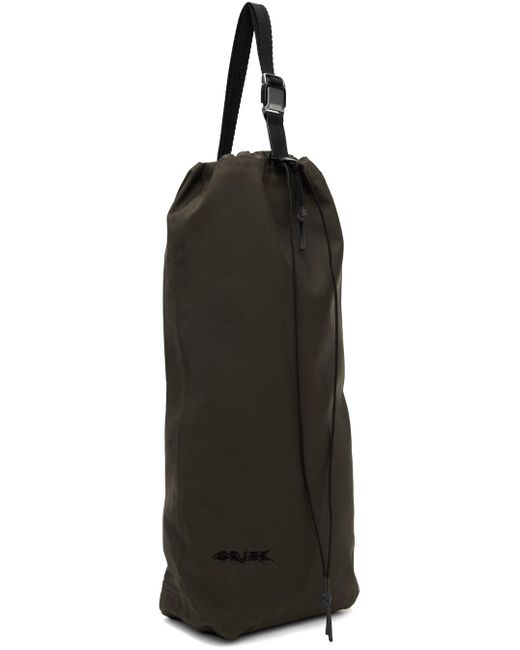 GR10K Black 3l Microgrid Bag for men