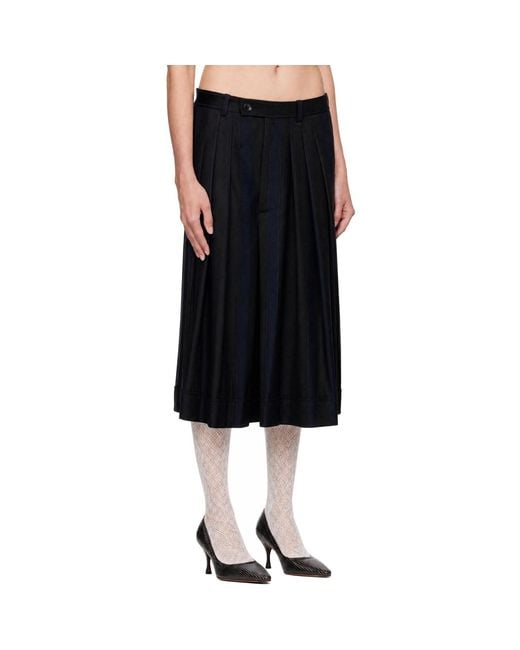 Vivienne Westwood Black Culottes Trousers