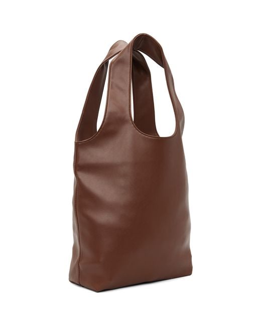 A.P.C. Brown Ninon Small Tote for men