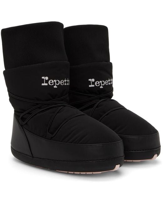 Repetto Black Gentiane Boots