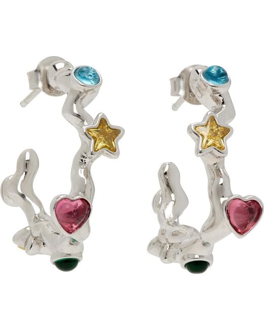 Collina Strada Pink Florence Earrings