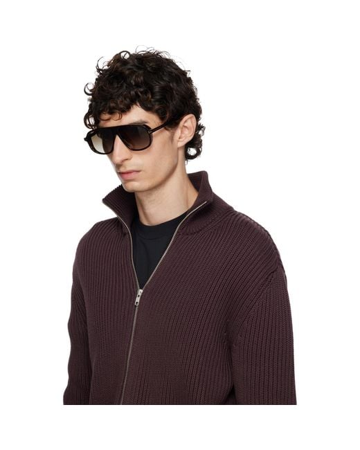 Tom Ford Brown Guillaume Sunglasses for men