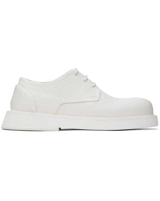 Marsèll White Spalla Derbys in Black for Men | Lyst