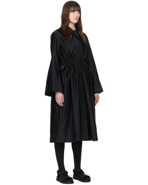 CECILIE BAHNSEN Black Vania Coat