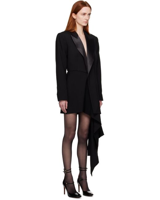 Alaïa Black Tailored Mini Dress