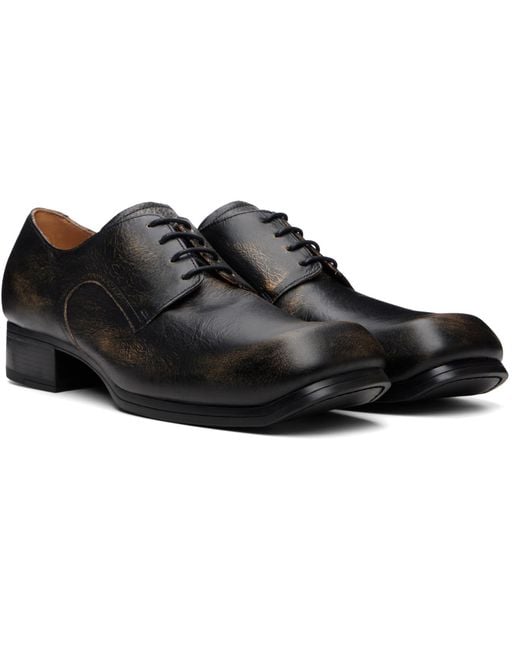 Maison Margiela Black Float Derbys for men