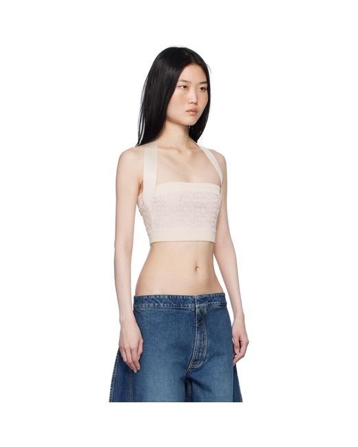 Balmain Blue Pb Labyrinth Monogram Tank Top