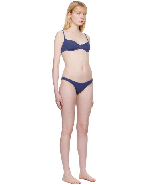 Haut de bikini gracie et culotte de bikini vista mauves Bondeye en coloris Black