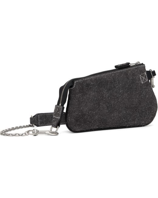 ユ*様 kiko kostadinov trivia pochette bag Kiko Kostadinov Black Trivia Pochette Bag - Shoulder Bags