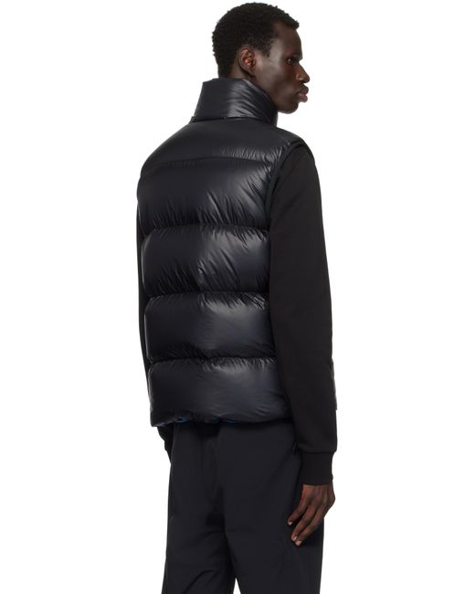 Moncler Black Sumido Down Vest for men