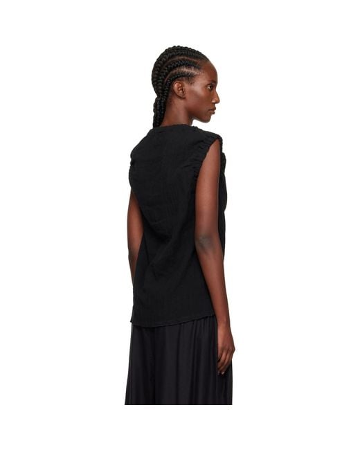 Baserange Black Mia Top