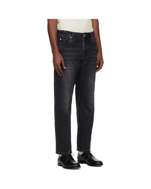 Studio Nicholson Black Aaron Levine Edition Windslow Jeans for men