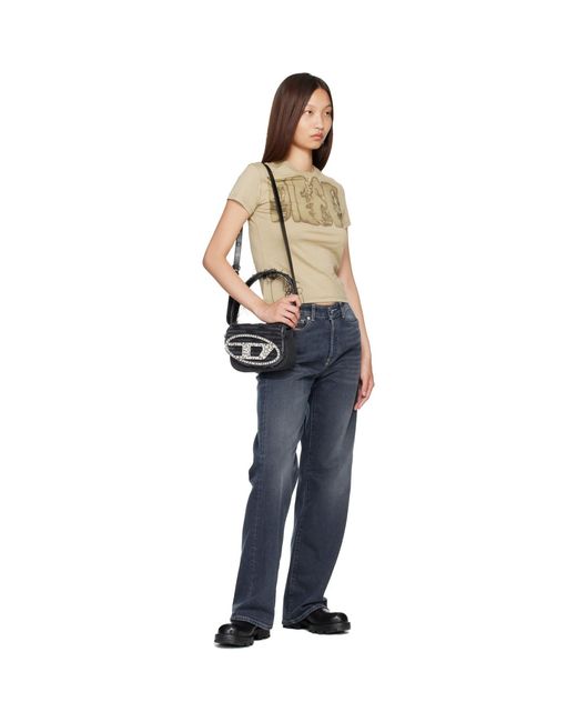 DIESEL Black 1Dr-Iconic Shoulder Bag