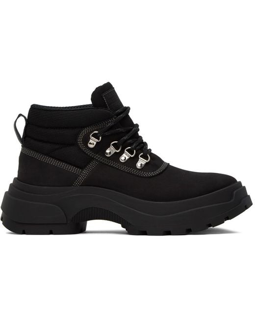 Maison Margiela Black Alex Hiking Boots for men