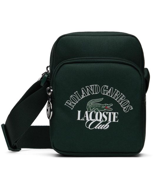 Lacoste Green Roland Garros Edition Mini Bag for men