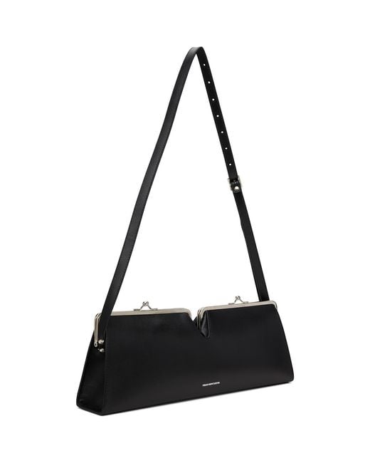FIDAN NOVRUZOVA Black Bibi Baguette Bag
