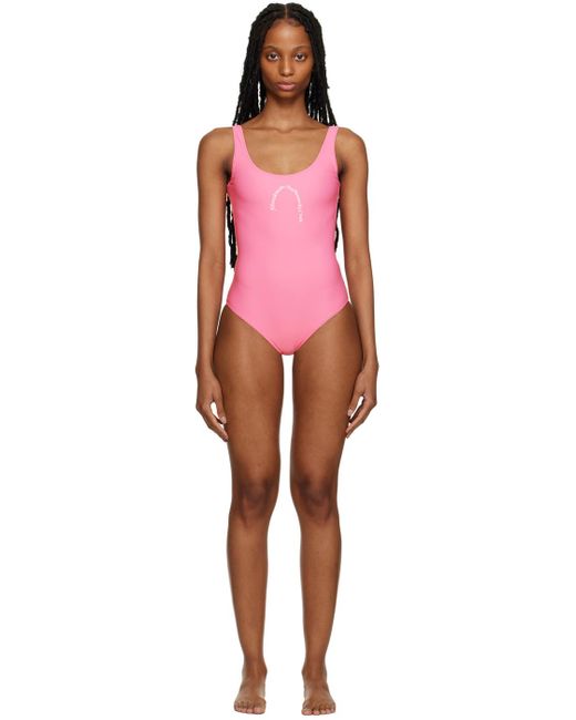 Stockholm Surfboard Club Red Stockholm (surfboard) Club Printed One-piece Swimsuit