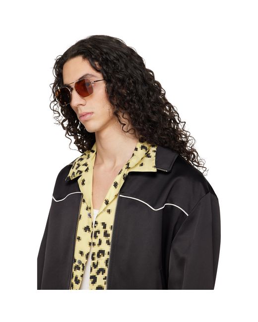 Oliver Peoples Black Tk-15 Sunglasses for men
