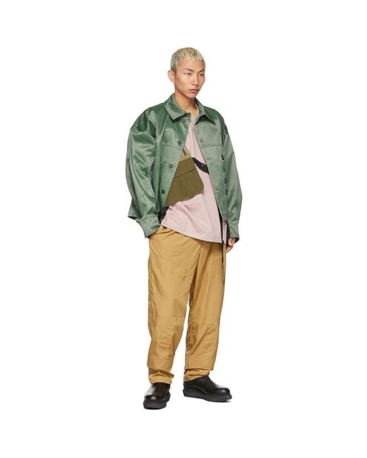 A.A.Spectrum光谱 Natural Beige Alqama Trousers for men