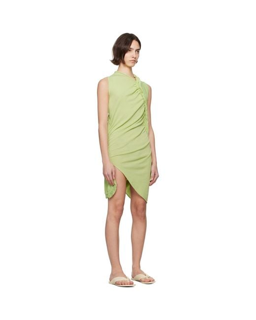 Issey Miyake Black Beanstalk Minidress