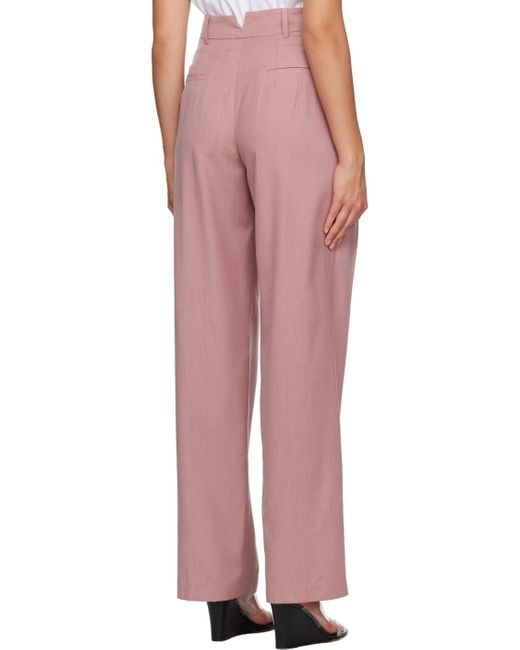 Pantalon gelso Frankie Shop en coloris Pink