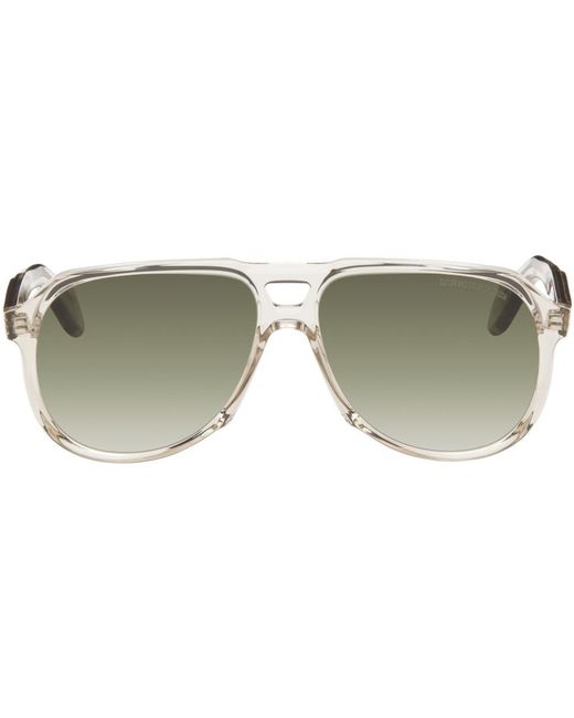 Cutler & Gross Green 9782 Square Sunglasses for men