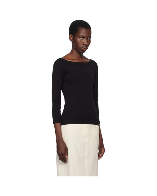 Flore Flore Black Steffi T-Shirt