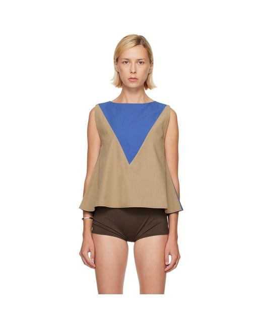 Baserange Blue Khaki & Tres Top