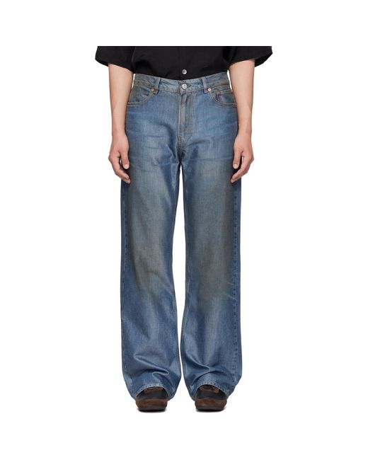 Our Legacy Blue Carlson Cut Jeans for men